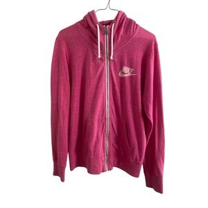 Nike Pink Fuchsia Full-Zip Hoodie